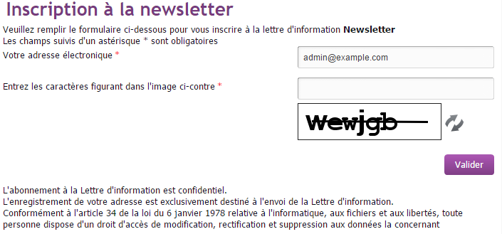 lettres d'information peut-il s'abonner pix